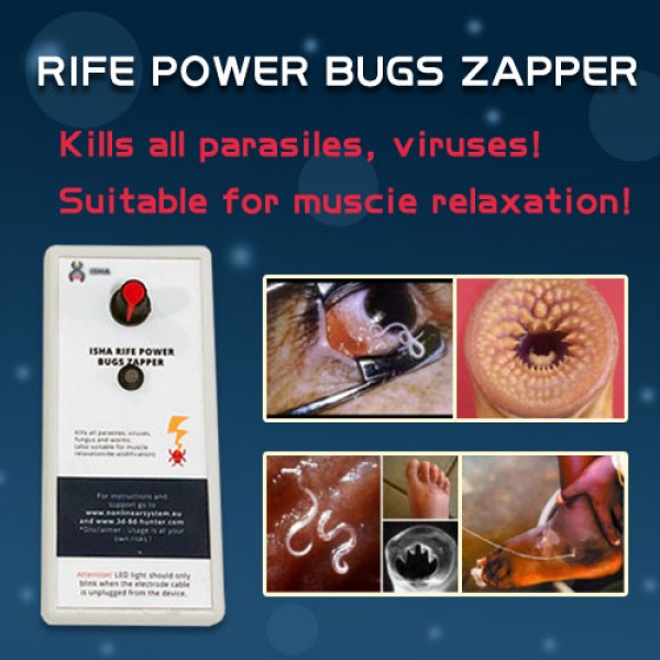 Rife power bugs zapper for Kill Virus